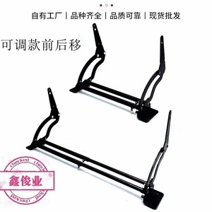 Mecanismo de Silla de Acero de 400 mm de Largo, Herraje Manual Reclinable para Ajuste de Asiento de Sofá, Diseño Moderno Negro - Product Image 4