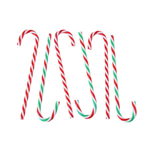 कारखाने थोक हस्तनिर्मित 3 रंग क्रिसमस पेड़ सजावट के लिए सजावटी प्लास्टिक कैंडी - Product Image 4