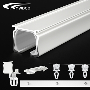 1048P S nastro della tenda dell'onda dell'ondulazione della pista di piegatura dell'alluminio S piega la tenda <span class=keywords><strong>con</strong></span> il prezzo all'ingrosso della pista della tenda - Product Image 1