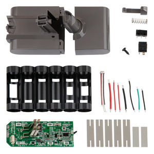 Carcasa de plástico para batería de repuesto y placa de circuito de protección de carga PCB para aspiradora inalámbrica DYS V6 21,6 V - Product Image 4