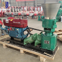 Nouvelle machine à granulés de biomasse à matrice plate pour la fabrication de granulés de bois, de coques d'arachides et de pailles recyclées, capacité de 200-2000 kg/h