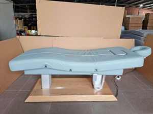 Muebles de salón de belleza personalizados de lujo, 4 motores, Spa eléctrico, cama de belleza Facial, tratamiento, extensión de pestañas, mesa de masaje - Product Image 6