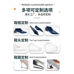 Escarpins personnalisables à bout pointu et talon aiguille pour mariée, avec strass, à enfiler, chaussures à talons hauts - Product Image 1
