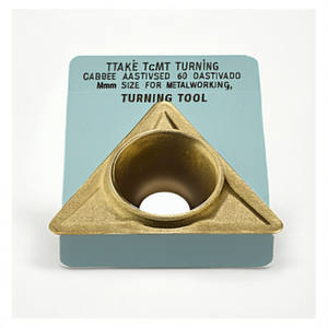 Plaquette de tournage Ttake Tcmt 60 degrés positive, taille Mm, pour le travail des métaux - Product Image 2