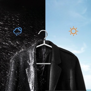 Wholesale Clothes <b>Hanger</b> Custom Coat <b>Hangers</b> Wholesale Cheap Ultra Thin Glossy for Shirt Color - Product Image 2