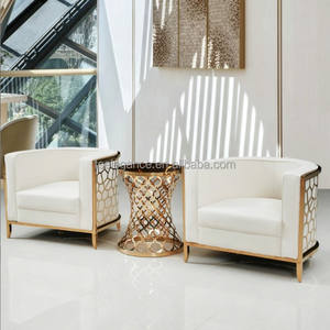 Precio <span class=keywords><strong>de</strong></span> fábrica barato personalizado tela <span class=keywords><strong>de</strong></span> acero inoxidable oro nuevo diseño muebles italianos <span class=keywords><strong>de</strong></span> lujo sofás <span class=keywords><strong>de</strong></span> sala <span class=keywords><strong>de</strong></span> estar - Product Image 2