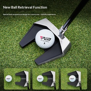 PGM TUG077 <span class=keywords><strong>Putter</strong></span> de golf stand-up pour hommes gauchers, club professionnel individuel avec récupérateur de balle, R Flex, vente directe usine - Product Image 2