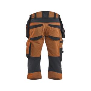BLAKLADER - 197711494099D104 Pantalones cortos piratas duraderos en dos vías elásticos Rust/Black - EAN 7330509956410 PANTALONES DE TRABAJO PANTALONES CORTOS DE TRABAJO - Product Image 2