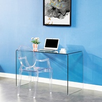 Bureau de gestion de bureau, en acrylique transparent, joli design