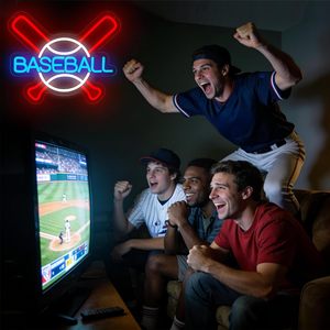 Baseball Letreros Neon LED dimmable USB powered ambient <b>light</b> store <b>window</b> decoration <b>light</b> street indicator <b>light</b> Customized 5V - Product Image 3
