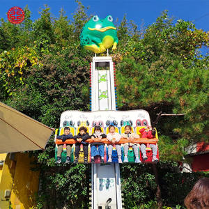 Juegos Mecánicos Infantiles Tipo Torre de Salto de Rana, Juegos de Parque al Aire Libre, Juego de Caída Libre en Venta - Product Image 3