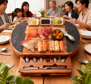 Tabla de Cortar Queso de Madera de Acacia con Herramienta Rectangular, Juego de Tabla de Queso de Charcutería al <span class=keywords><strong>por</strong></span> <span class=keywords><strong>Mayor</strong></span>, Cuchillo de Queso de Acero Inoxidable, Regalo - Product Image 2