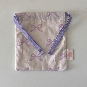 Natural Color Wholesale Personalized Cotton Canvas <b>Pouch</b> Jewelry Gift <b>Drawstring</b> Bag for Packaging - Product Image 4