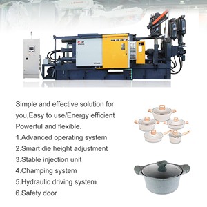 Basit Kullanım Geniş Döküm Yelpazesi Yüksek Verimli ve Enerji Tasarruflu Soğuk Hazneli Basınçlı Döküm Makinesi - Product Image 3