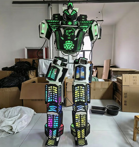 Disfraz de Robot <span class=keywords><strong>Gigante</strong></span> con Luces LED Eléctricas para Cosplay, Disfraces de TV y Películas, Decoraciones para Fiestas de Navidad y Halloween - Product Image 3