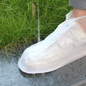 לוגו מותאם אישית באיכות גבוהה כיסוי נעלי PVC אוניברסלי עמיד למים ליום גשום - Product Image 4