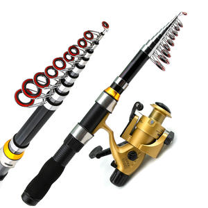 1.8m <span class=keywords><strong>2</strong></span>.1m Joran Pancing Portabel dengan Remote, Perlengkapan Pancing Luya Set Lengkap, Kail Pancing Laut, Senar Pancing, Grosir Ekspor - Product Image 2
