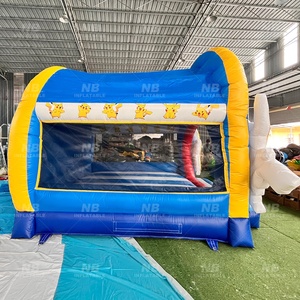 Commercial Jumping Castle Bouncer <b>Inflatable</b> House With <b>Slide</b> Cartoon Pikachu for Party <b>Inflatable</b> House PVC Cons - Product Image 4