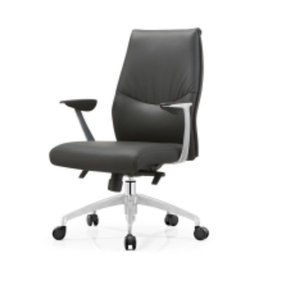 Chaise de bureau en cuir moderne et confortable avec accoudoirs et dossier 37731-A116 37731-B116 37731-D116 - Product Image 3