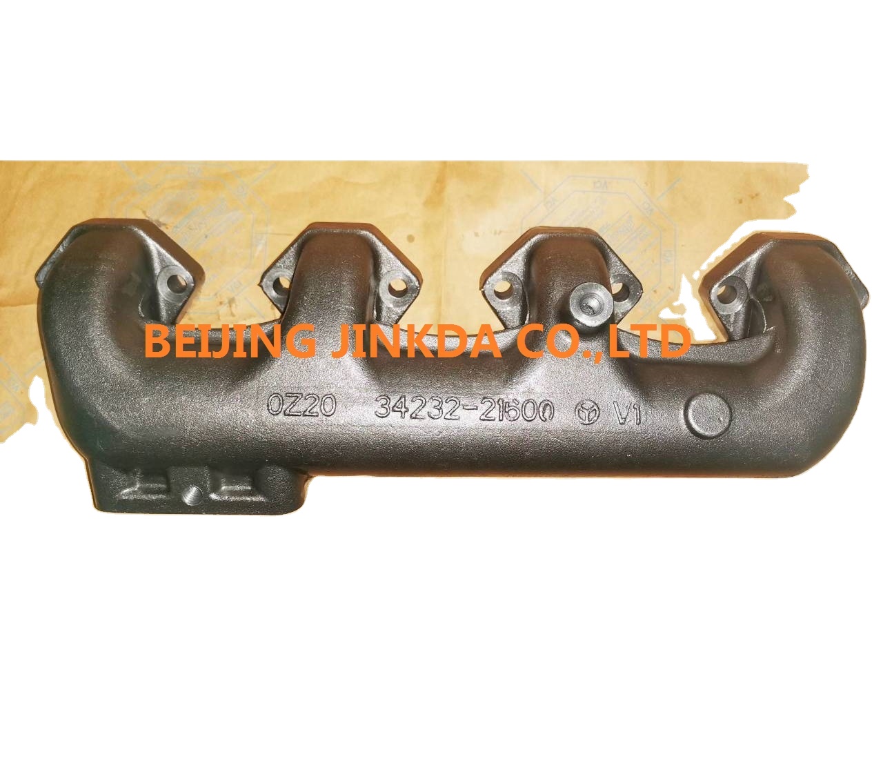 Exhaust Manifold 1446195 for Komatsu 312C/312D - Durable