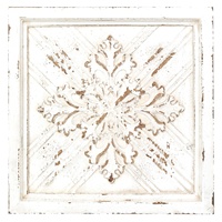 Motif de fleur Art mural en bois décoratif motif de sculpture murale Antique pour salon artisanat décor mural en bois
