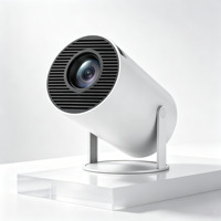 Projecteur intelligent portable HY300 pour jeux vidéo, 720P, 713, LCD LED, Home Cinéma, compatible HD W