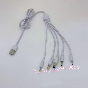 PC LAPTOP <span class=keywords><strong>USB</strong></span> <span class=keywords><strong>a</strong></span> 5WAY DC JACK <span class=keywords><strong>CABLE</strong></span> DE ALIMENTACIÓN CARGADOR Mini 2,5mm 3mm 3,5mm 4,0mm <span class=keywords><strong>ADAPTADOR</strong></span> - Product Image 4