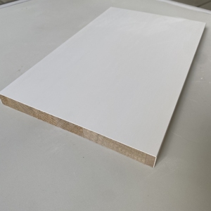 Gesso White <b>Primed</b> FJ Radiata Pine S4S Wood Trim Board Flat Wood Trim Baseboard Mould - Product Image 6