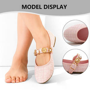 Giày Mary Jane đính đá thời trang mới <span class=keywords><strong>2025</strong></span> dành cho nữ, giày bệt nữ, giày nữ tính, giày mùa hè và mùa xuân - Product Image 2