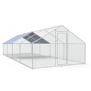 Factory Wholesale 8*3*2m Chicken Coop Accessories Pvc Chicken Coop Stainless Steel Extra Large Xl Chicken Coop
