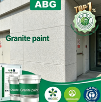 Peinture en aérosol à effet pierre granitique pour réparation rapide, bonne adhérence, revêtement de retouche pour la rénovation des surfaces murales en pierre ancienne