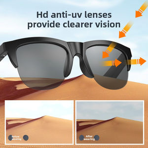 Lunettes intelligentes transfrontalières dédiées, approvisionnement immédiat, stéréo sans fil, lunettes de soleil neutres, pare-soleil, <span class=keywords><strong>sport</strong></span>, magnétiques - Product Image 5