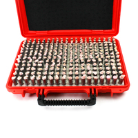 Penjualan terlaris M2 Pin Gauge akurasi Pin mengukur Set pengukur 250 buah. 251-.500 "Minus untuk harga yang bagus