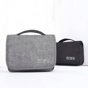Custom Logo Large Capacity Waterproof Portable Bathroom Cosmetic Makeup Travel Toiletry <b>Bag</b> - Product Image 4