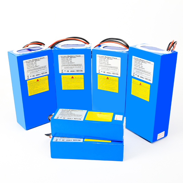 Custom 12V 24v 36v 48v 60v 72v Lithium Battery Pack 18650 21700 LFP04 Cell Rechargeable Li-ion with BMS