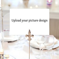 Cartes personnalisées avec image pour invitations de mariage, cartes de message pour réception, cartes de remerciement, cartes de menu, cartes de table