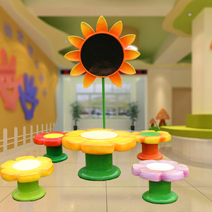 Trang Trí Bàn Ghế Bằng Sợi Thủy Tinh Nhựa Kích Thước Cuộc Sống Điêu Khắc Tượng Ngoài Trời Để Bán - Product Image 2