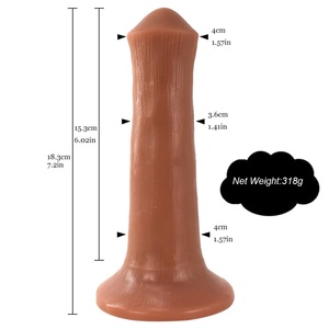 Dual Layer Soft Silicone Butt Sex <b>Toys</b> FAAK New Design Realistic Dildos <b>for</b> Women and <b>Men</b> - Product Image 1