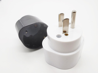 Adaptateur de prise de type B pour l'Allemagne, l'Espagne, la France, la Finlande, la Corée vers les États-Unis