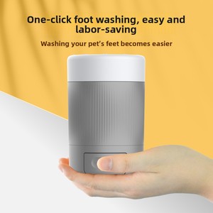 Tazza Automatica <span class=keywords><strong>per</strong></span> <span class=keywords><strong>Lavaggio</strong></span> Zampe <span class=keywords><strong>Cani</strong></span> con Spazzola Antibatterica PBT, Pulitore Portatile <span class=keywords><strong>per</strong></span> Piedi di <span class=keywords><strong>Cani</strong></span> Piccoli e Medi - Product Image 5