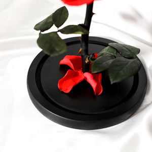 Venta caliente natural Navidad natural <span class=keywords><strong>rosas</strong></span> <span class=keywords><strong>preservadas</strong></span> <span class=keywords><strong>rosas</strong></span> de larga duración para siempre <span class=keywords><strong>rosas</strong></span> eternas <span class=keywords><strong>en</strong></span> cúpula de cristal para boda - Product Image 3