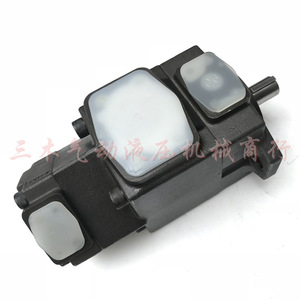 ปั๊มใบพัด Pv2r12 3159 F R สำหรับเครื่องฉีดพลาสติก ไฮดรอลิก เหล็กหล่อ ขับเคลื่อนด้วยไฟฟ้า - Product Image 1
