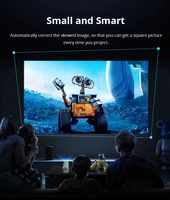 4K Android 11 5G WIFI 6 Projecteur Intelligent HY300 MINI Projeteur Portable Home Cinéma