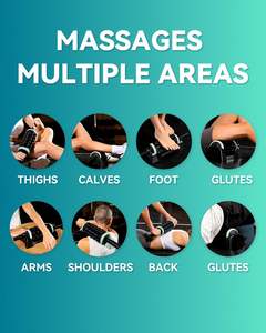 NEU 2025 Rollendes Perkussions-Massagegerät Ganzkörper-Tiefengewebs-Muskelregenerations-Massageroller mit freihändiger Basis - Product Image 4