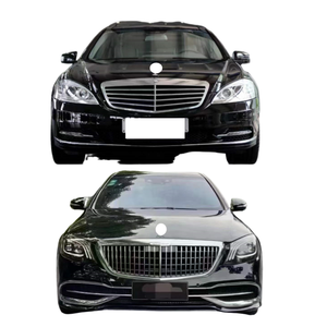 Kit Carrozzeria e Kit di Aggiornamento Paraurti Esterno per <span class=keywords><strong>Mercedes</strong></span>-<span class=keywords><strong>Benz</strong></span> <span class=keywords><strong>Classe</strong></span> <span class=keywords><strong>S</strong></span> da W221 a W222 - Plastica+ABS, Montaggio a Bulloni - Product Image 5