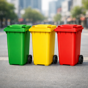 <span class=keywords><strong>ถัง</strong></span><span class=keywords><strong>ขยะ</strong></span>พลาสติก HDPE ขนาด 120 ลิตร ทนทาน เป็นมิตรกับสิ่งแวด<span class=keywords><strong>ล้อ</strong></span>ม ผลิตในจีน พร้อมล้อเบรกและจุกระบายน้ำ สำหรับใช้ภายใน/ภายนอกอาคาร - Product Image 5