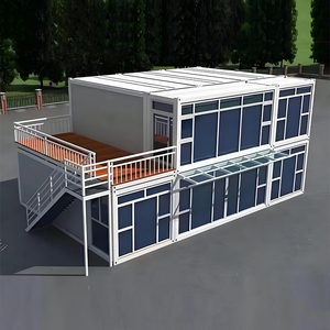 Prefab 39sqm คลาสสิกแบบฝาพับสำหรับวิลล่า2ห้องนอนบ้านอัจฉริยะ, บ้านสำเร็จรูปแบบแยกส่วนขยายได้ป้องกันพายุเฮอริเคน - Product Image 4