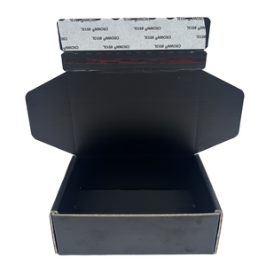 Cajas de Cartón Corrugado Pequeñas <span class=keywords><strong>Idear</strong></span>, Color Negro, Grosor de 2 mm, Laminación Mate, Forro de Esponja Reciclada, Cierre Magnético, Logotipo Personalizado - Product Image 2