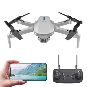 Hot RC có thể gập lại quadcopter dron Máy bay trực thăng đồ chơi Quà Tặng E88 Pro Wifi FPV drone góc rộng HD 4K 1080p máy ảnh Drone với chiều cao giữ - Product Image 2