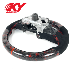 Volant sport en fibre de carbone forgée et suède, personnalisé pour Infiniti Q50 QX50 Q60 QX30 QX60 QX7 2013-2022 - Product Image 3